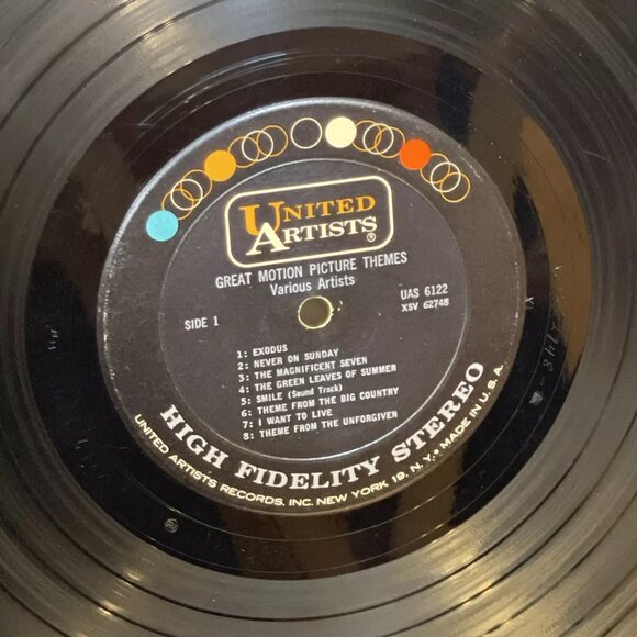 Original Sound Tracks And Hit Music From Great Motion Picture Themes VG LP - Picture 7 of 9